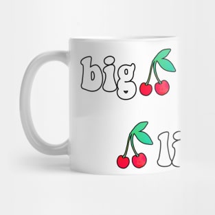 Big Little Cherry Sticker Mug